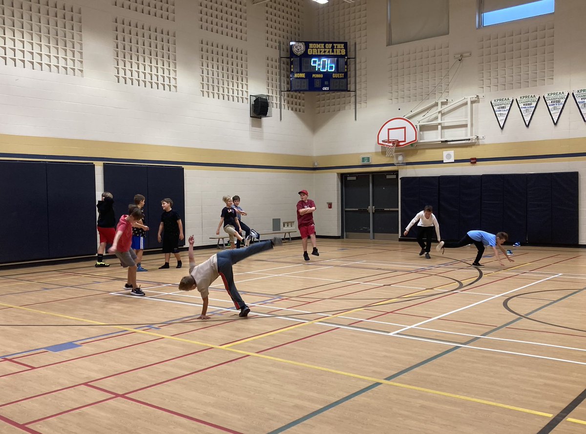 chapmajo55's tweet photo. Us Chapmans gotta stick together;). What a gift to have The. Jimmy. Chapman at Gummow today. @crgummow @kprschools #WeAreKPR #totallyengaged #dancingiscool #dancelikenobodyswatching https://t.co/IqidFN6R4y