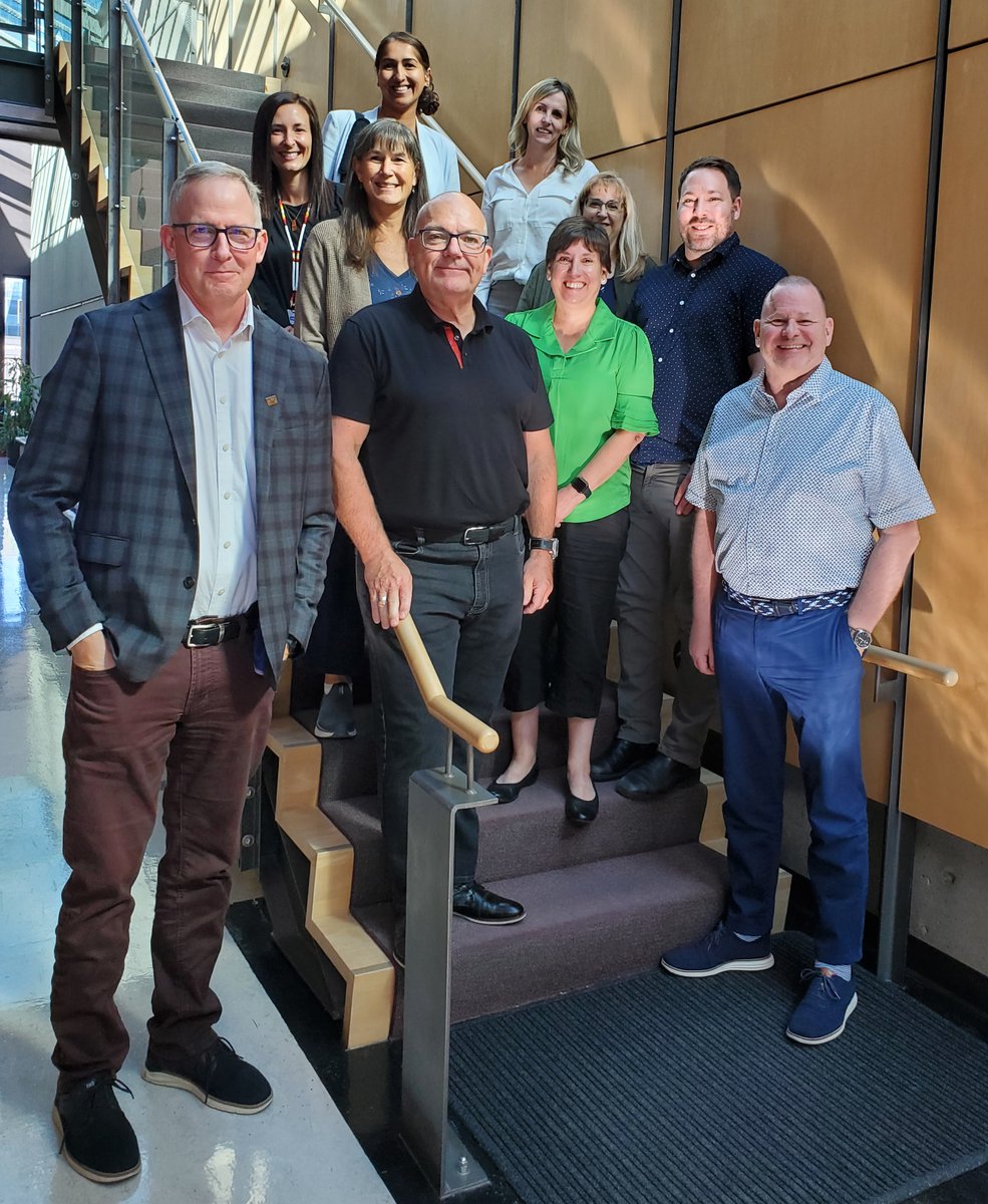 BCPVPA's tweet photo. It was great for our #MemberSupportServices team, @bcpvpapresident & @Optimus_Rime to spend time with our #BCPSEA colleagues this afternoon - thanks for joining us in our office on this sunny September day! #bced @JM_Whiteside https://t.co/8C1z4XawIx