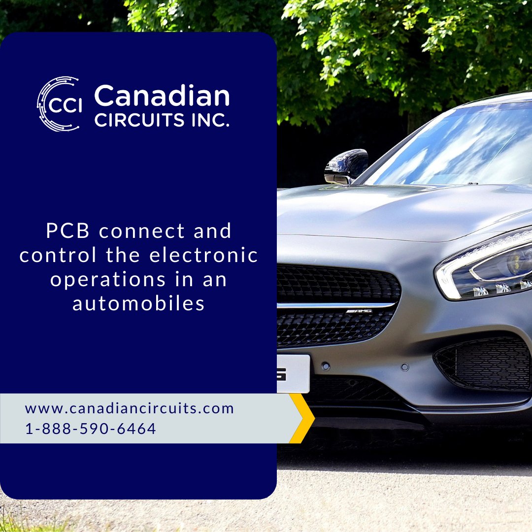 CCI_CanCircuits's tweet image. Automotive Industry relies on circuit boards for advance electronic capabilities such as the sensors to monitor blind spots and distances, hi-tech dashboards with media players. 

Request a quote for rapid prototyping
canadiancircuits.com/request-quote/

#pcb #circuitboard #rapidprototyping