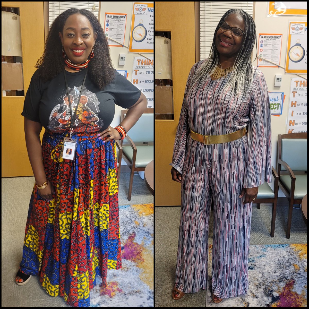 NESAPKJones's tweet photo. It's #StartWithHelloWeek and @NorthsideES is showing our support with Spirit Week! Day 2: Upstander/Hero Tuesday. Dress as your favorite Super Hero, or in a way where you feel powerful! #SandyHookPromise @chccs #NavigatorNation #APKlife🧡💙🧡 @CSharplessNES @BarryGarrett @chccs https://t.co/Hv8z3K0CE6