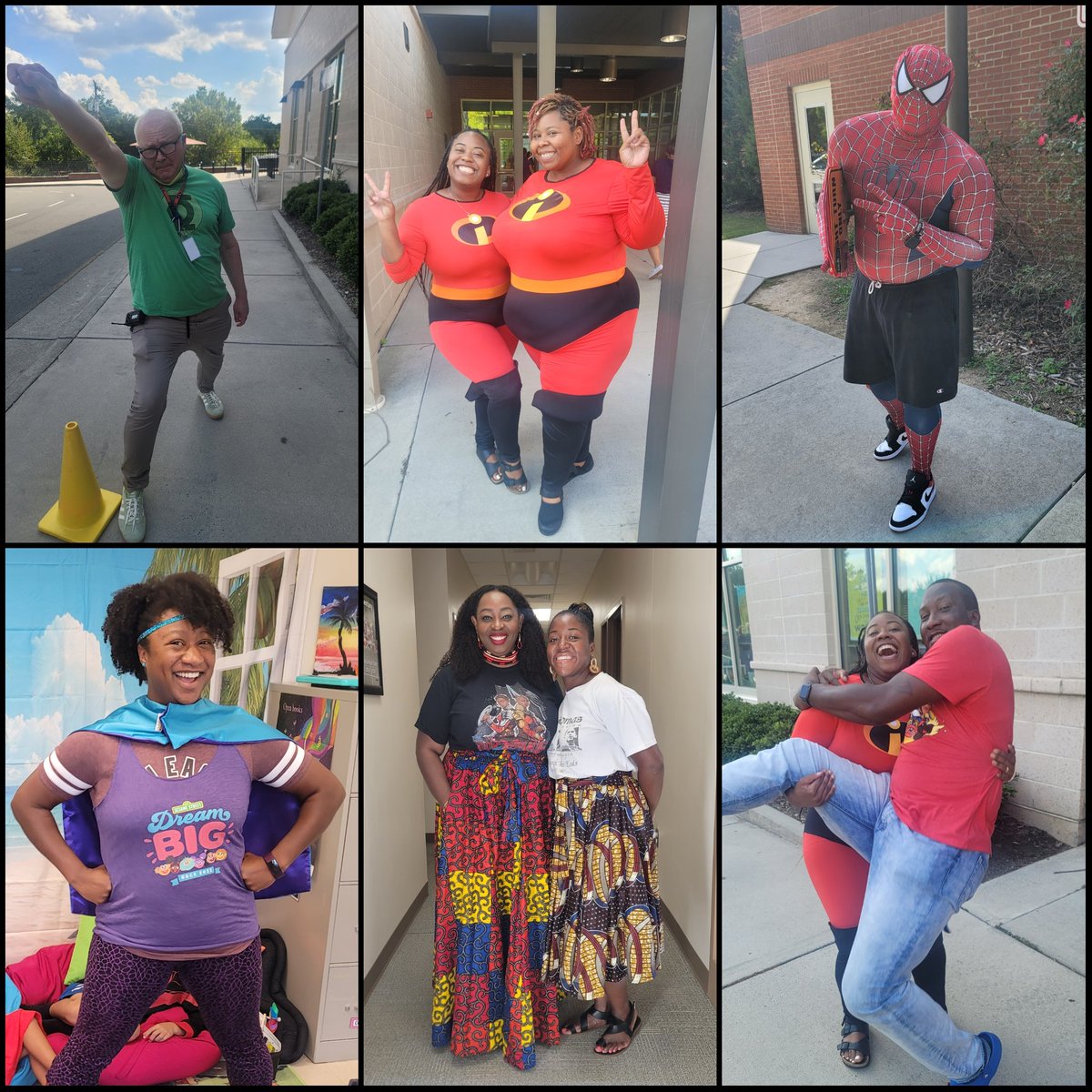 NESAPKJones's tweet photo. It's #StartWithHelloWeek and @NorthsideES is showing our support with Spirit Week! Day 2: Upstander/Hero Tuesday. Dress as your favorite Super Hero, or in a way where you feel powerful! #SandyHookPromise @chccs #NavigatorNation #APKlife🧡💙🧡 @CSharplessNES @BarryGarrett @chccs https://t.co/Hv8z3K0CE6