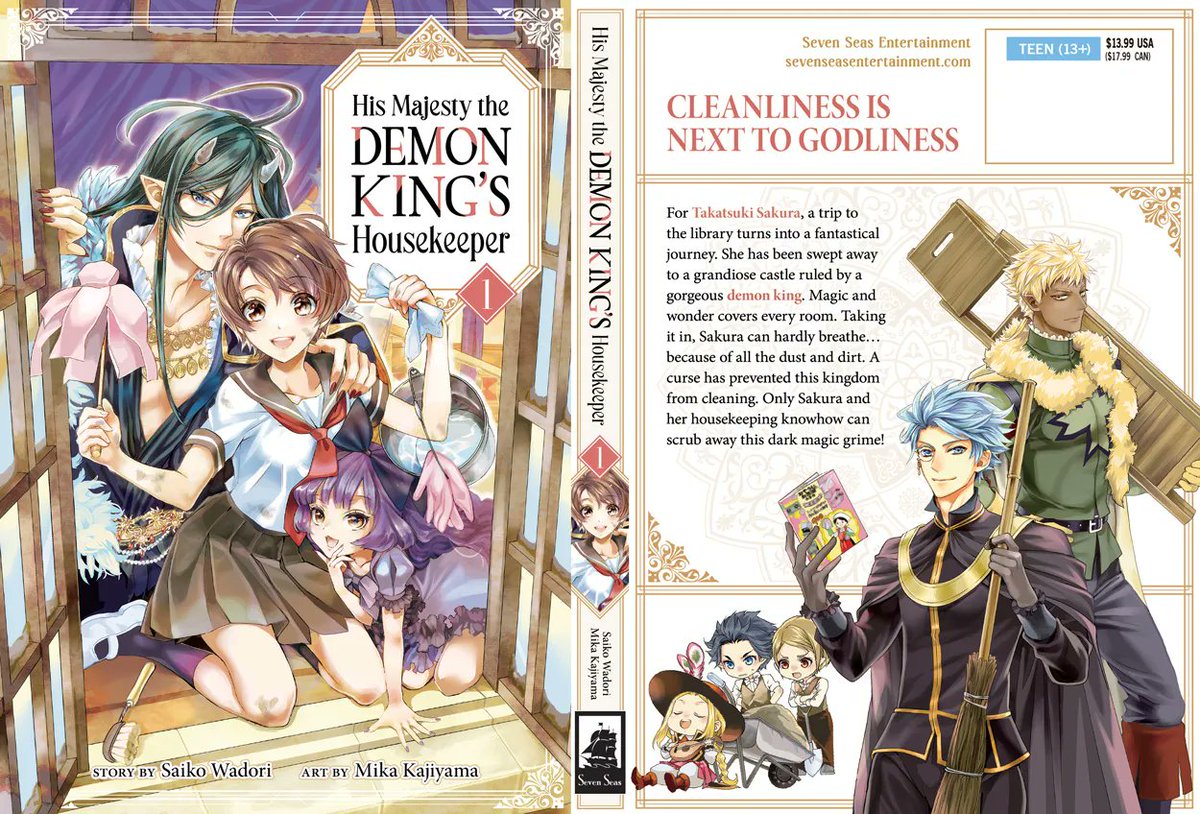 Seven Seas Entertainment on Twitter: "HIS MAJESTY THE DEMON KING’S