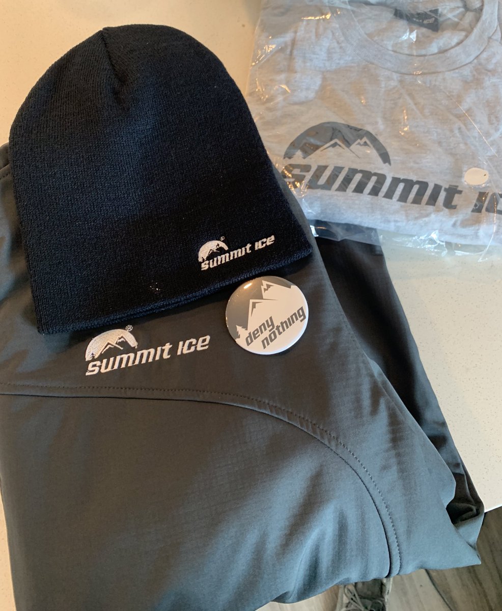 zappasmustache1's tweet photo. Best mail day ever. My Summit Ice apparel has arrived, and the jacket is NICE. Going to make for a great winter. Deny Nothing™️
#nathanfielder #summitice https://t.co/TpEmWcAvVR