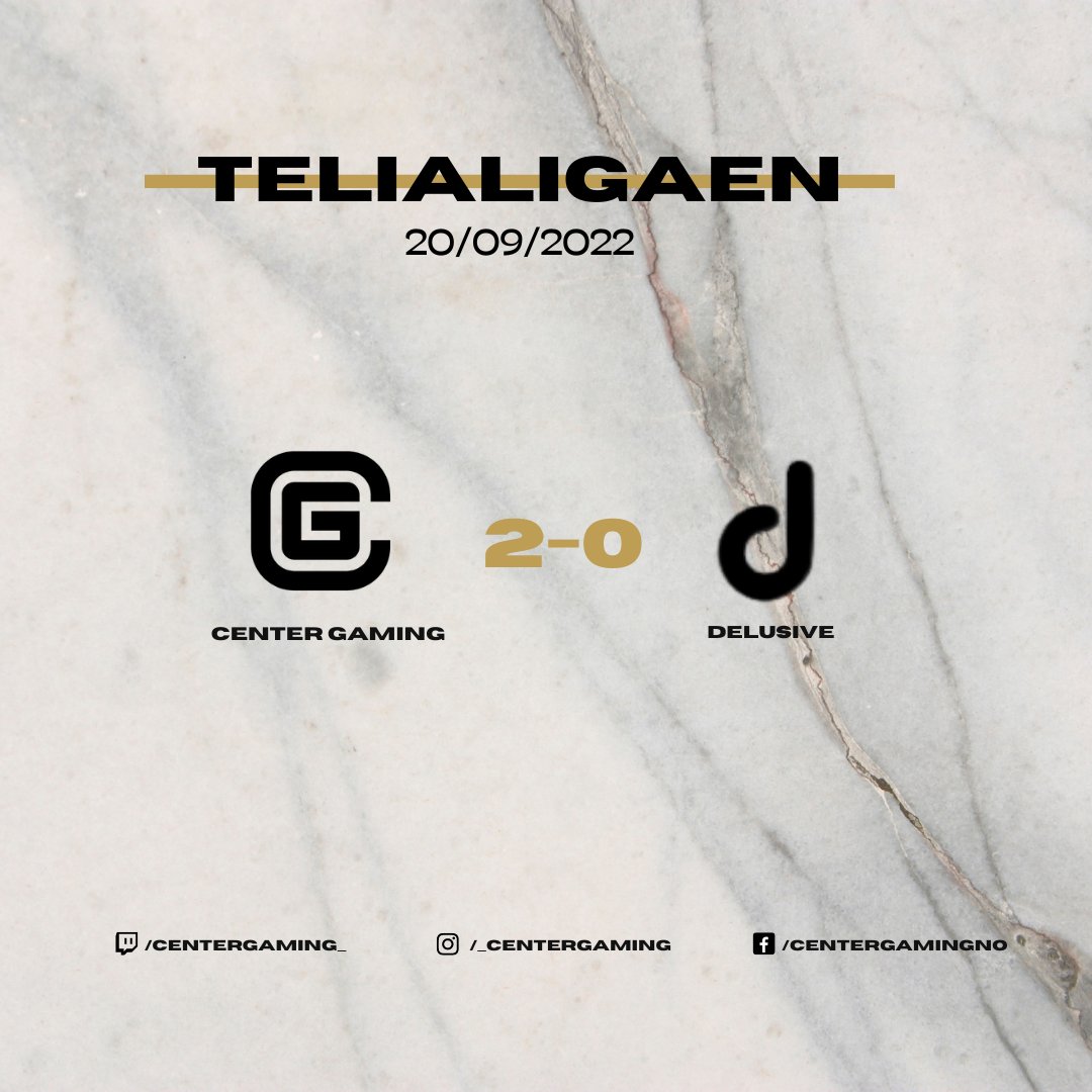 Centergaming_'s tweet photo. Proud and excited about todays 2-0 victory against Delusive!

GGWP!
#csgo #teamwork #centergaming https://t.co/LKmd14wxcz