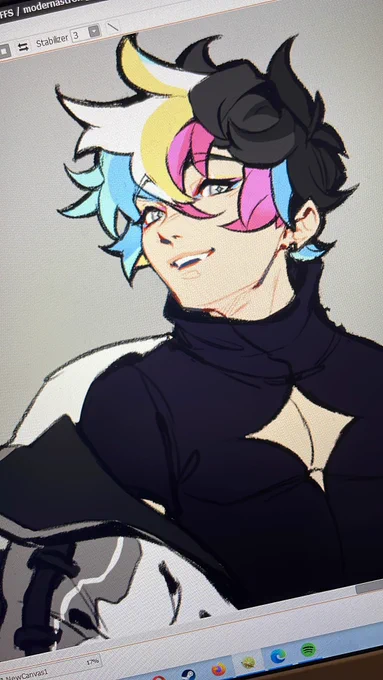 design wip i wanna bully him so bad 