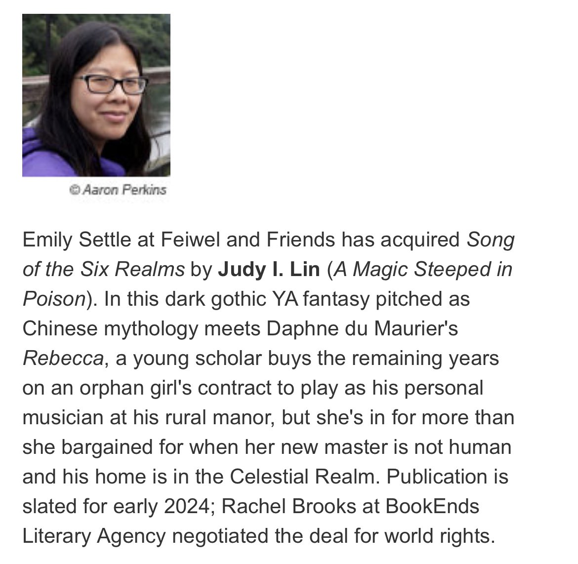 The news is out!!! I’m writing another YA fantasy!! It’s a gothic…xianxia? 🤭🤭🤭 So thrilled to be working with @Editrix_Em and the @FeiwelFriends team again! Thanks to fabulous agent @RachMBrooks