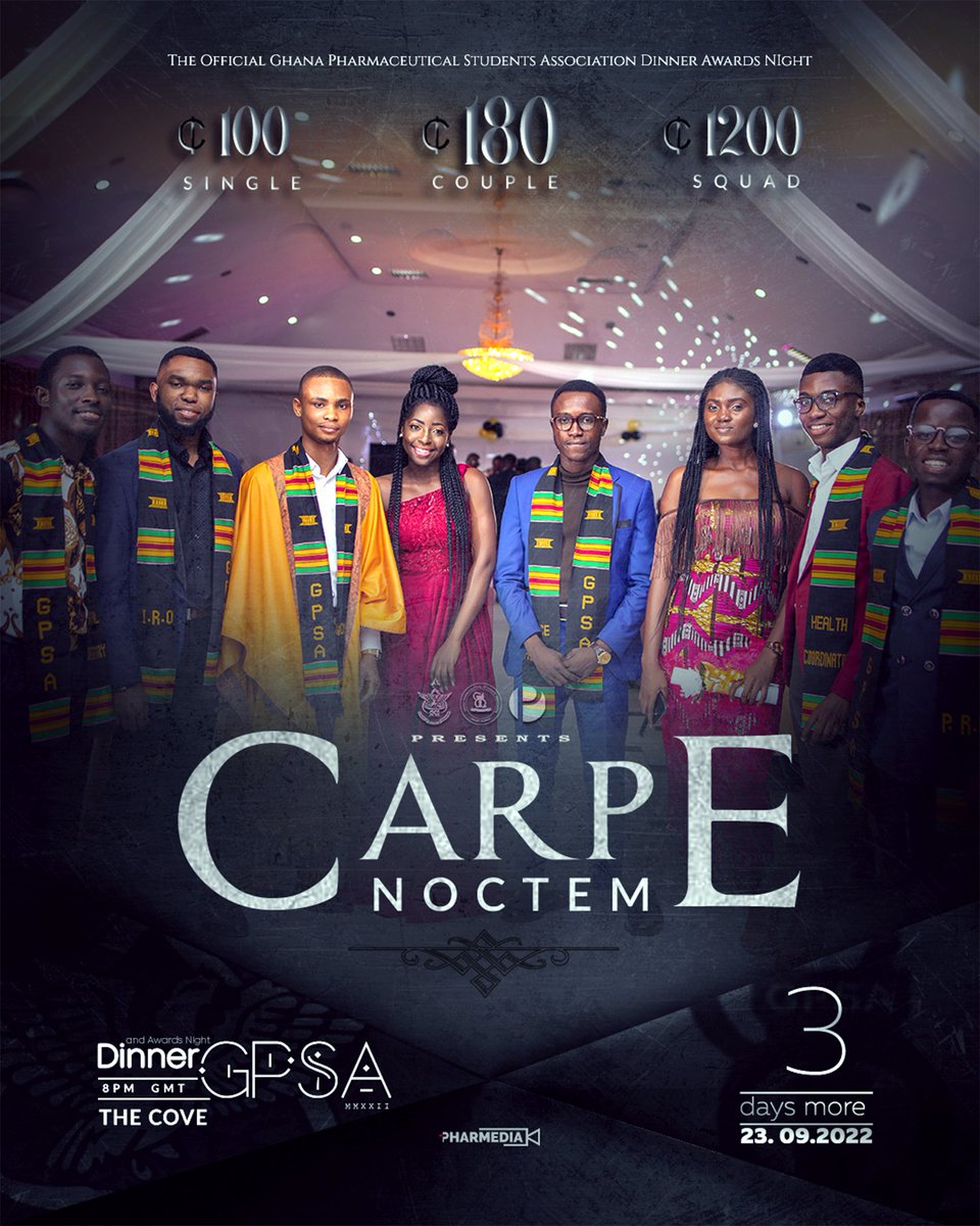 The sand in the hourglass trickles down rather hurriedly⏳, the clocks are ticking faster than we could imagine🤯
The anticipation is almost over🫣;  the biggest event for the year almost dawns on us😍

Got a date?👫🏻 Bought tickets?👀🎫
It's 3️⃣ days more to seize the night!🔥