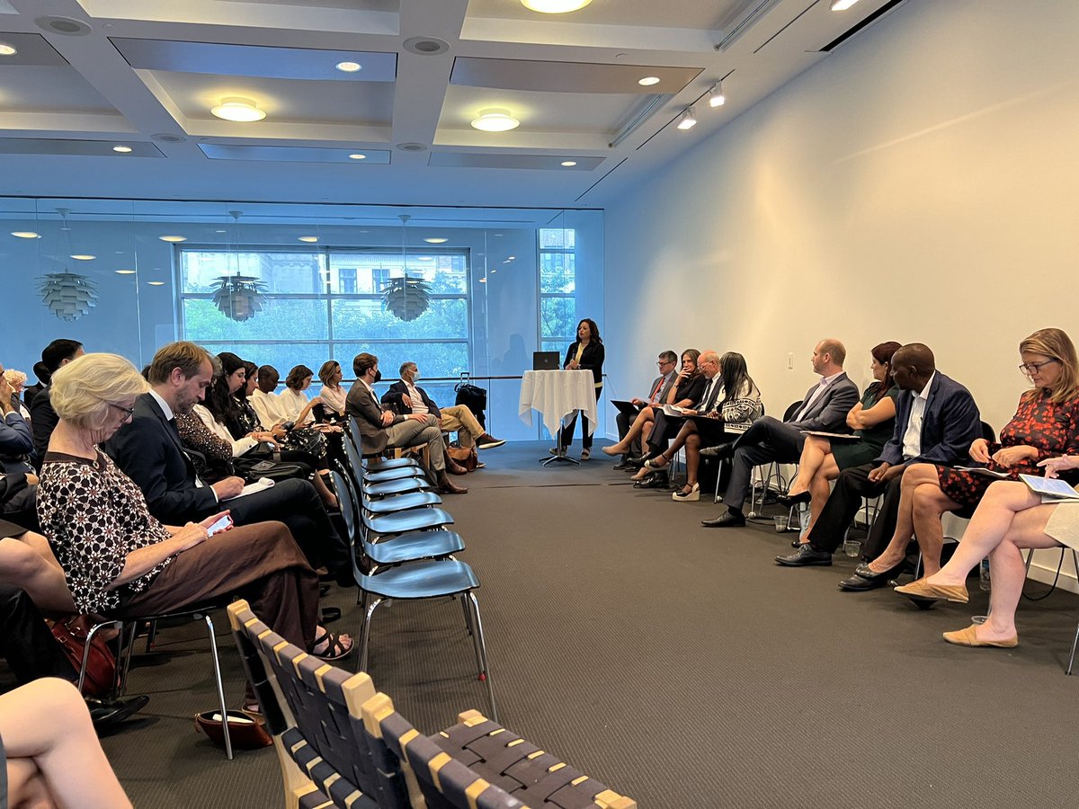 Dr. Lobna Salem from <a href="/ViatrisInc/">Viatris</a> calling for transparent partnerships across sectors to drive integration and achieve #UHC including the necessary #NCD interventions #UNGA