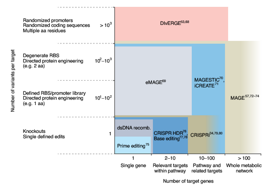 NatalieMaPhD's tweet photo. Love this, especially figure 2. Instead of constraining yourself based on a specific platform, use the right tool for the job!
#GenomeEngineering #Biology #BuiltWithBio #SynBio #microbiology https://t.co/cvYQA15UtW