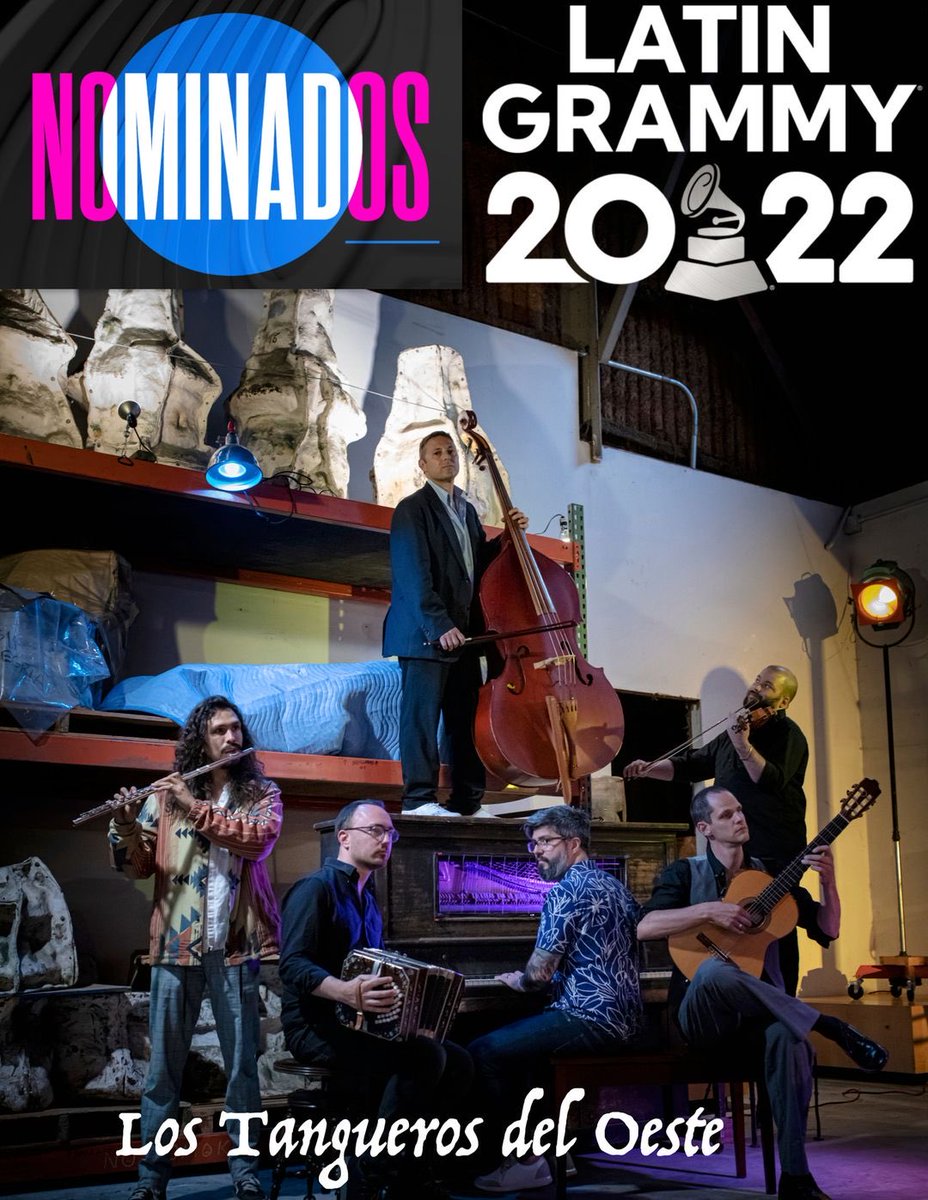 avantango's tweet photo. #LatinGrammy2022 nomination for Avantango Records’ Los Tangueros del Oeste! Best Tango Album for “Alma vieja “ (AR008) on the world’s only Tango record label! #tango #electrotango https://t.co/Zzs4sNcXTY