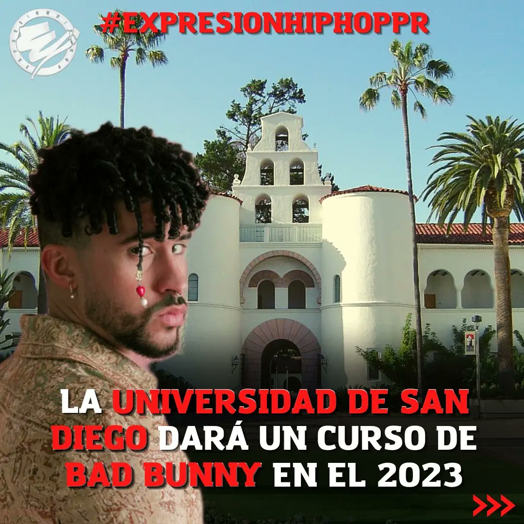 @sandiegostateuniversity en el 2023 estará ofreciendo un curso sobre #BadBunny donde hablara del impacto en la cultura latina y como ha transformado el reggaetón en sus modelos de masculinidad. Muy interesante esto.
¿Que tu opinas sobre este curso?
.
.
#ehhpr #musica
