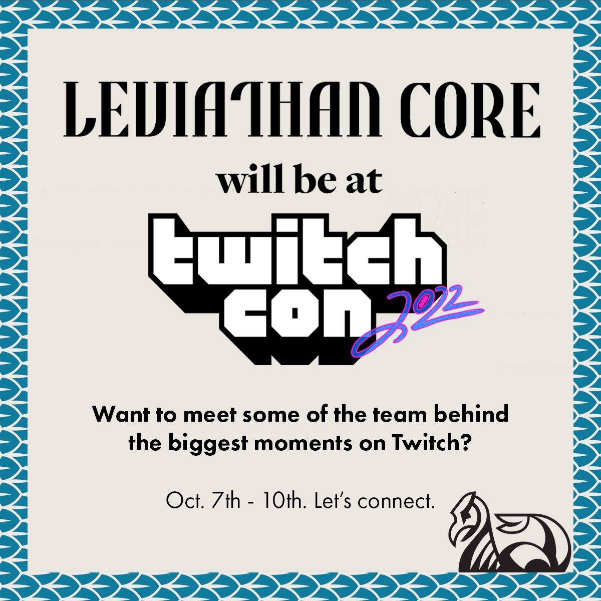 Leviathan Core (@leviacore) on Twitter photo Some members of the <a href="/Leviacore/">Leviathan Core</a> team will be attending TwitchCon 2022.
We’re available to connect by appointment or happenstance to explore how our teams can flourish together. Some members of the <a href="/Leviacore/">Leviathan Core</a> team will be attending TwitchCon 2022.
We’re available to connect by appointment or happenstance to explore how our teams can flourish together.