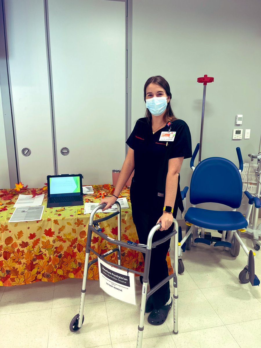 JoanHalpern's tweet image. What a fun, engaging and educational 🍁 Fall Prevention Awareness Day @nyphospital Lower Manhattan! Simulation, trivia and more to raise awareness and refocus on prevention strategies ! #fallpreventionweek #qualityandsafety #education #greatjob @WillieMManzano