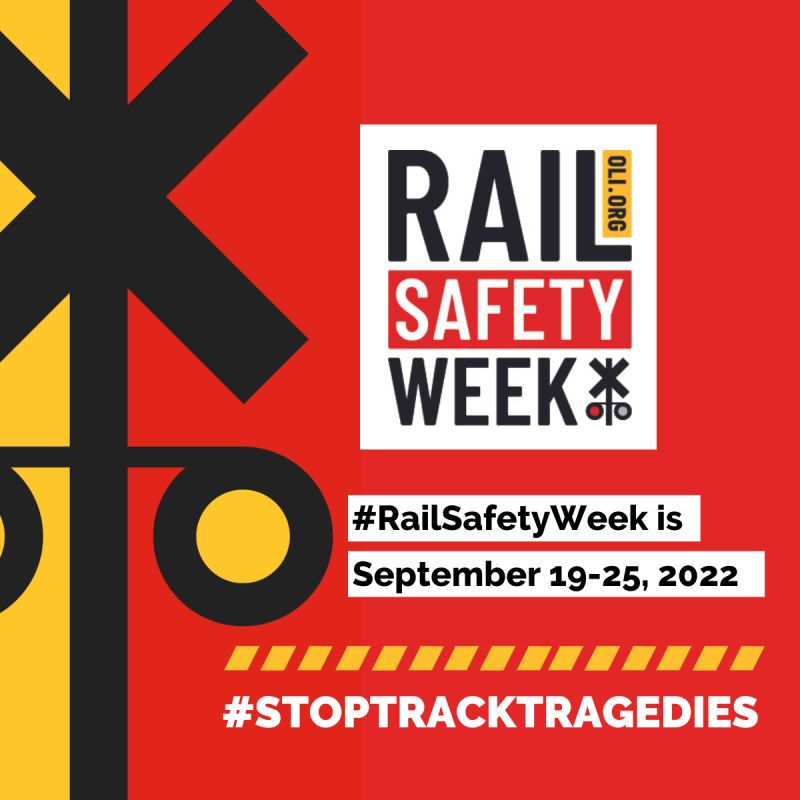 cta's tweet photo. This week is #RailSafetyWeek! #TeamCTA's first priority is safety for both our passengers and our employees.
To learn how you can #STOPTrackTragedies visit Operation Lifesaver, Inc. page on Rail Safety Week: https://t.co/8pJoWkO8ku https://t.co/ABhqrhJAqZ