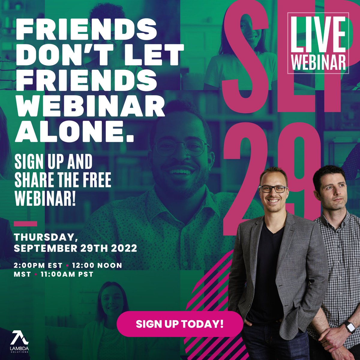 lambdasolutions's tweet image. This is a friendly reminder that our webinar on e-Commerce best practices for your training sales is coming soon. Share this post and don't miss the webinar! Register now!
hubs.ly/Q01mPJLG0
#LMS #OnlineTraining #Webinar #eCommerce #SellingTactics #SignUp #Share