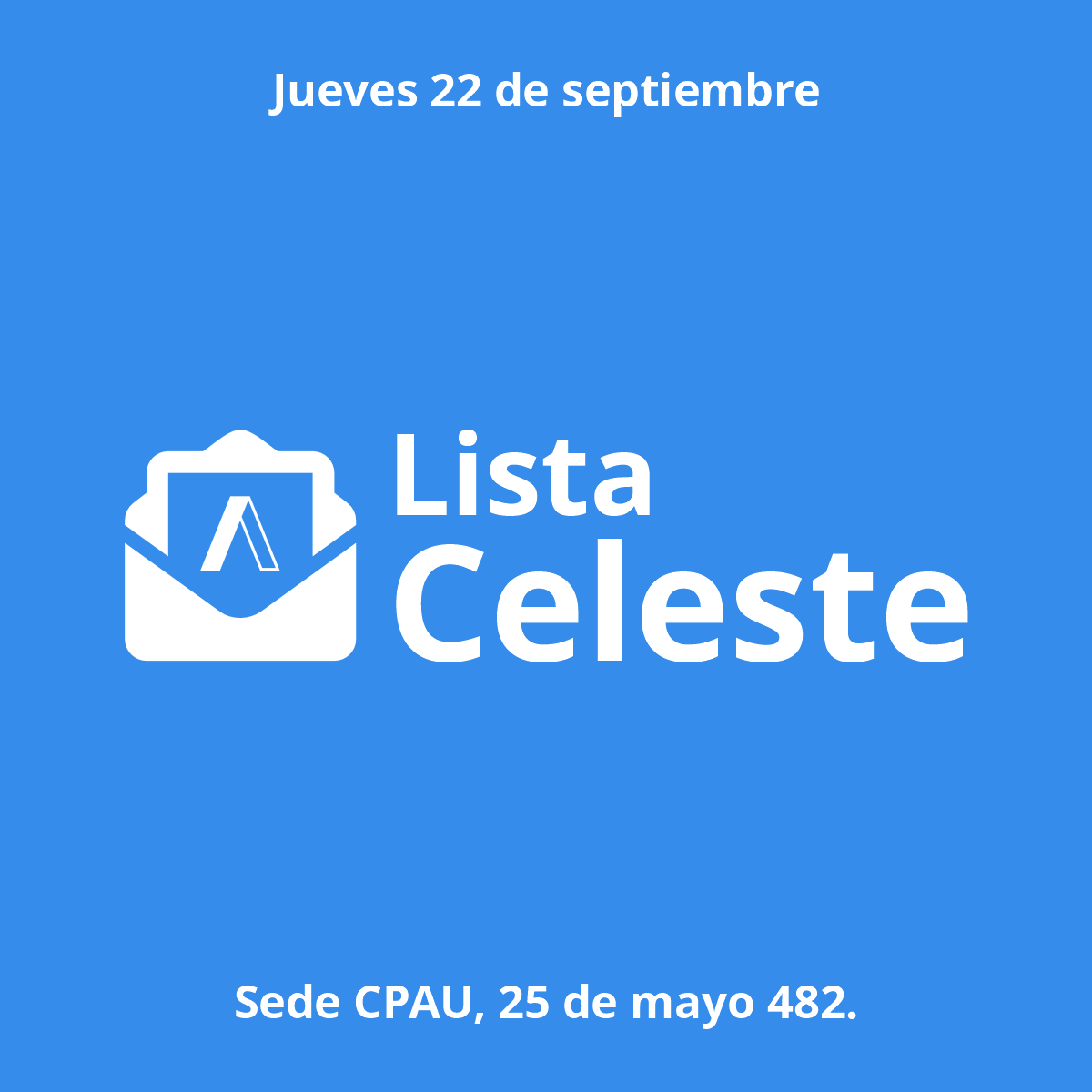 Nuestros Avales y Adherentes:
Más de 600 profesionales nos acompañan

🔗 Conocé más: bit.ly/3cnrvCK

#Elecciones #CPAU #EleccionesCPAU #EleccionesCPAU2022 #ListaCeleste #ListaCelesteCPAU