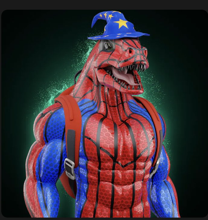 Still loving my Raptor fusions! These are some of my favorite NFT’s in my collection! <a href="/RogueRaptorsNFT/">Rogue Raptors</a>