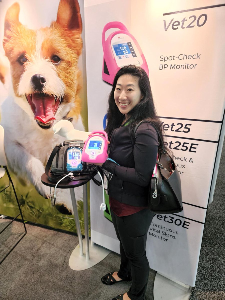SunTechVetBP's tweet photo. Thanks to everyone who had a chance to visit us at #IVECCS this year! Congrats to Jessica from @VCAPetHealth Family and Oahu Specialty Center on winning a Vet20 in our raffle - &amp; special shout out to Wallace from @VINCommunity, Red, and Aries for being such good patients! https://t.co/S21Z1kOgWv