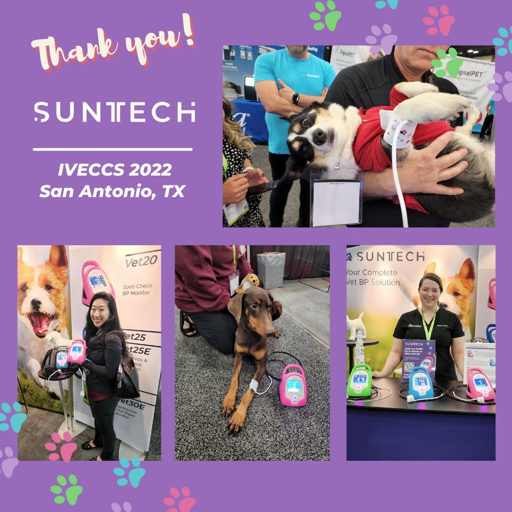 SunTechVetBP's tweet photo. Thanks to everyone who had a chance to visit us at #IVECCS this year! Congrats to Jessica from @VCAPetHealth Family and Oahu Specialty Center on winning a Vet20 in our raffle - &amp; special shout out to Wallace from @VINCommunity, Red, and Aries for being such good patients! https://t.co/S21Z1kOgWv