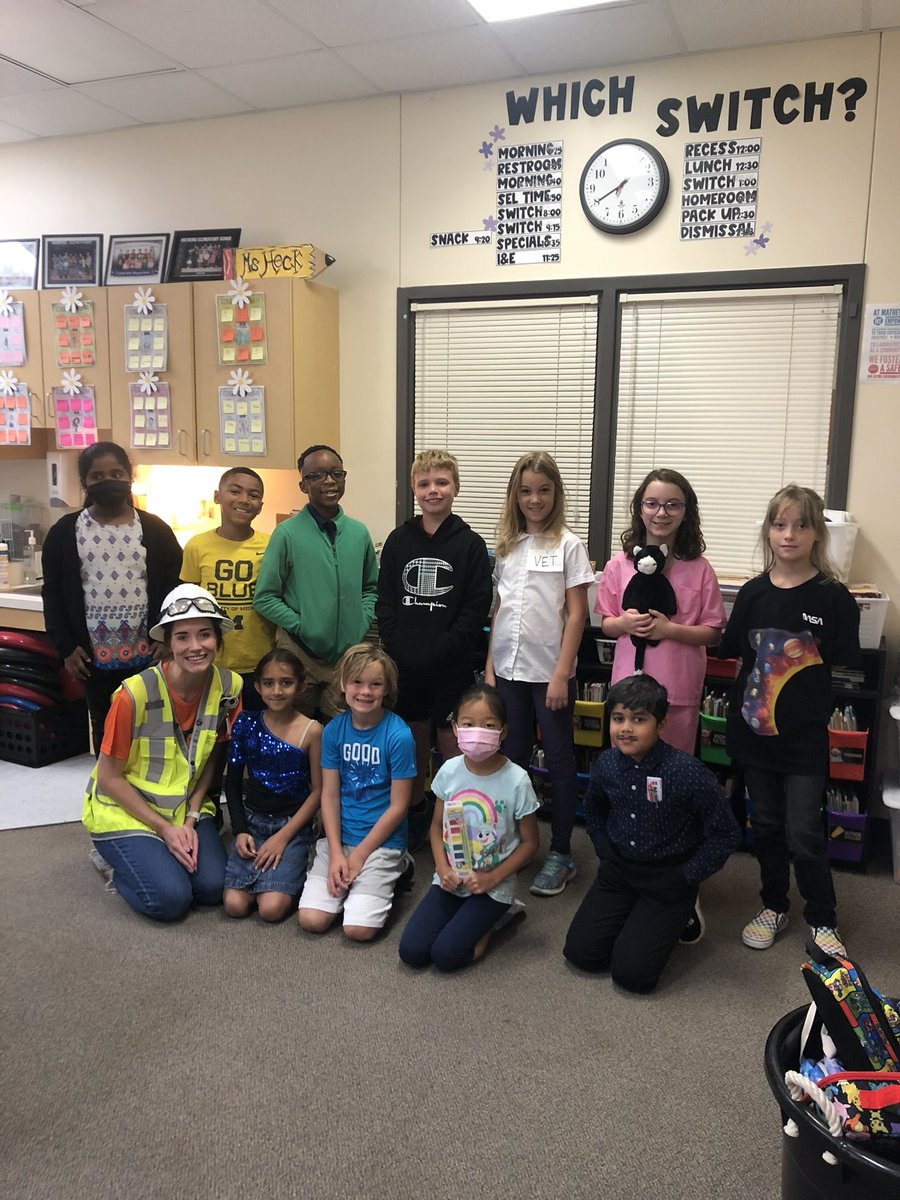 Mathews Elementary School tweet media