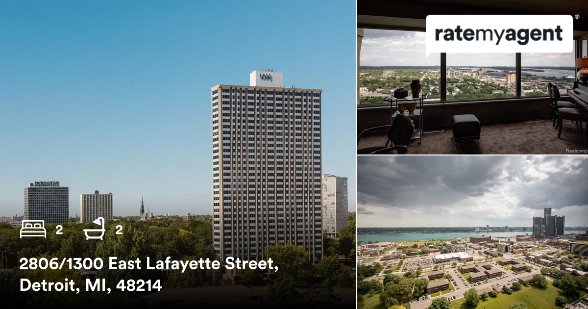 🛌 2 🛀 2
📍 2806/1300 East Lafayette Street, Detroit, MI, 48214

My latest sale on RateMyAgent
rma.reviews/R4TUrBAtElzi

...
#ratemyagent #realestate