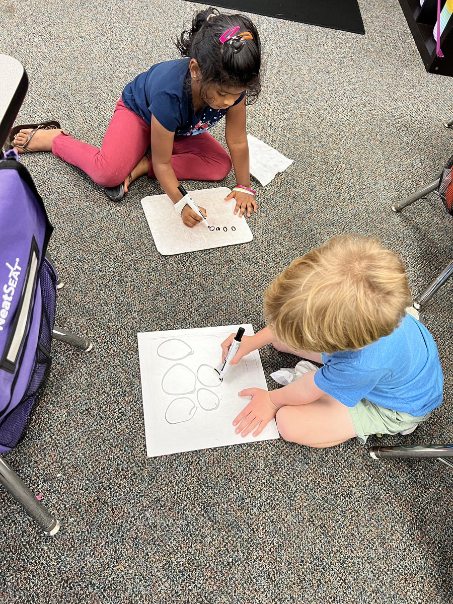 We had so much fun building our number sense with partners today!