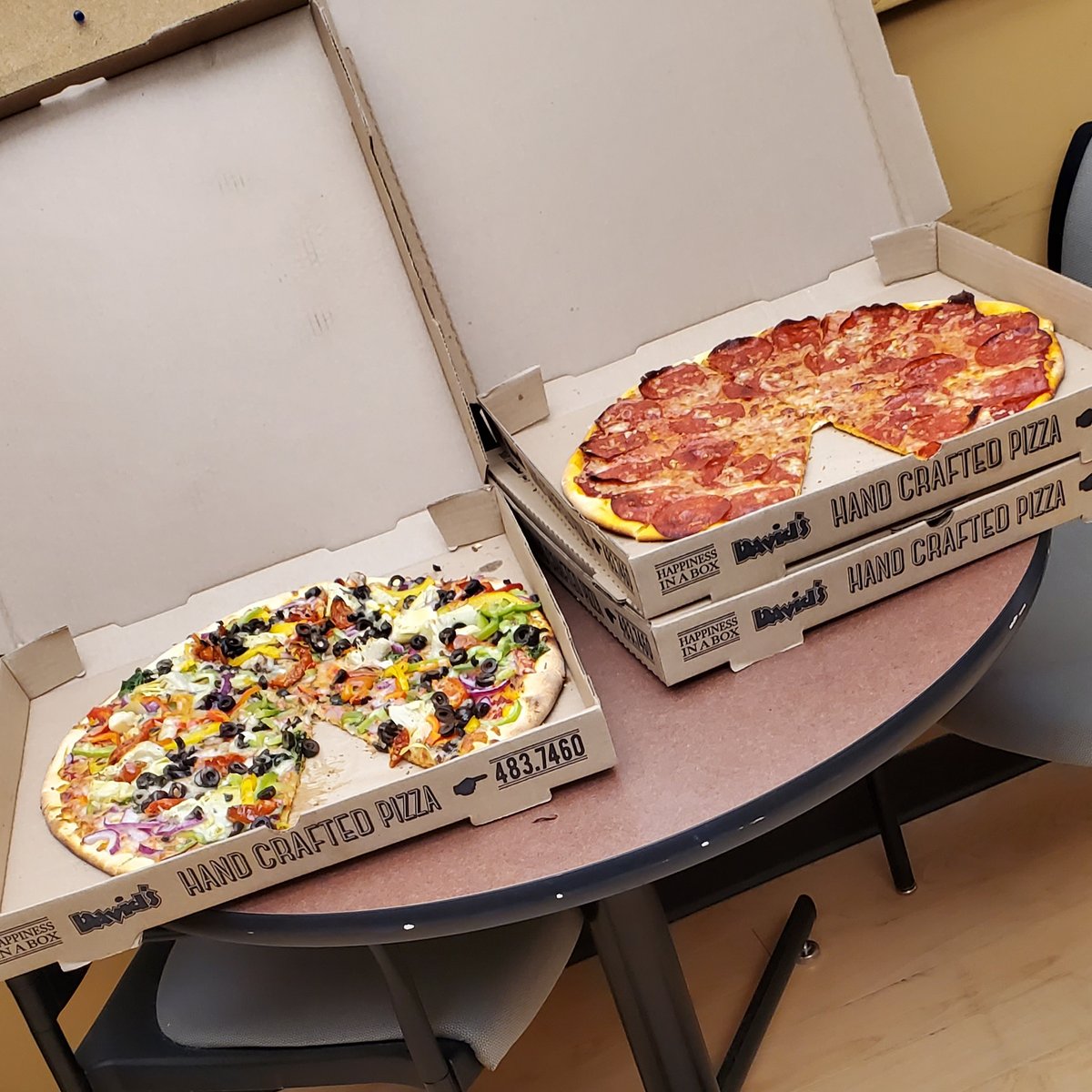 canopycu's tweet photo. September 20th is National #PepperoniPizzaDay, so #TeamCanopy is celebrating with some delicious local slices 🍕! https://t.co/ng8bFYft7M