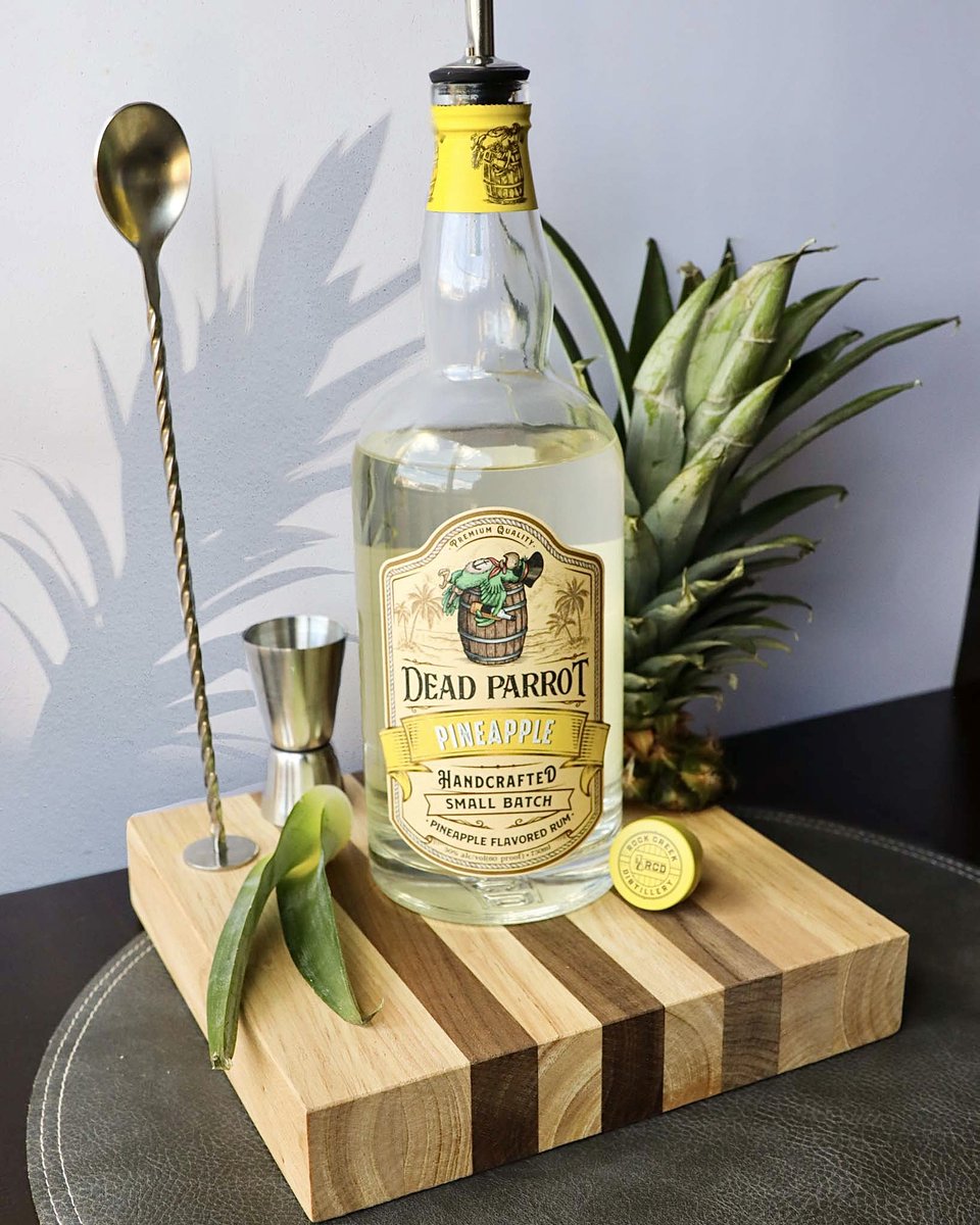 You pick the time for happy hour, and we'll bring Dead Parrot Pineapple Rum! Deal? 🦜🍹🍍  

#deadparrotrum #whiskeyisseriousrumisforfun #simplyspirits #drinklahoma #oklahoma #OKC #Tulsa #texaas #happyhour #parrot #cocktails #endofsummer