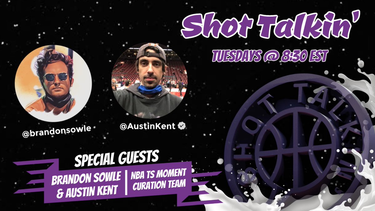 🚨 HUGE SHOW TONIGHT 🚨 Tonight we are excited to be joined by both @brandonsowle & @AustinKent from the @nbatopshot team 🎉 We’re breaking down the new Historical Drops, giving away packs for #NFTDay, & digging for some Series 4 Alpha 👀 8:30pm ET 👇 twitch.tv/collectivexyz