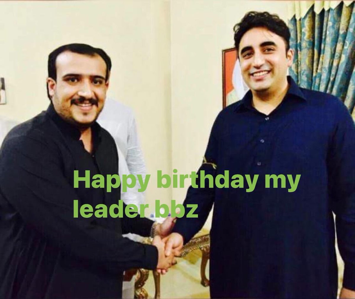 JunaidRafiqueJ's tweet photo. Happy birthday my leader chairman bbz @BBhuttoZardari https://t.co/0XNdfwqvze