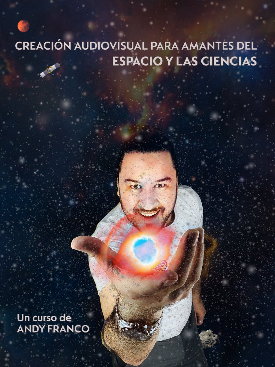 andyfrancolive's tweet photo. Asiste gratis a la Primera Lección de Introducción al Curso de Creación Audiovisual 4spacelover!* 🚀👩‍🚀💫 Presentado por @expacia y creado por @andyfrancolive Regístrate en el siguiente link entradas limitadas!>https://t.co/264TIMYsdO 👈viernes 23 de septiembre 8pm CO. https://t.co/IPy2MWUX4R