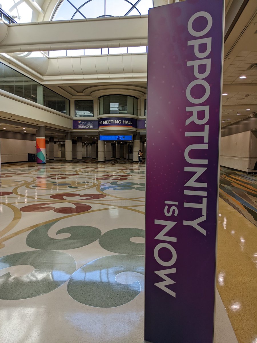 mercedes_adams's tweet image. Made it to Orlando for #GHC22! #NextisNow #NetAppWIT