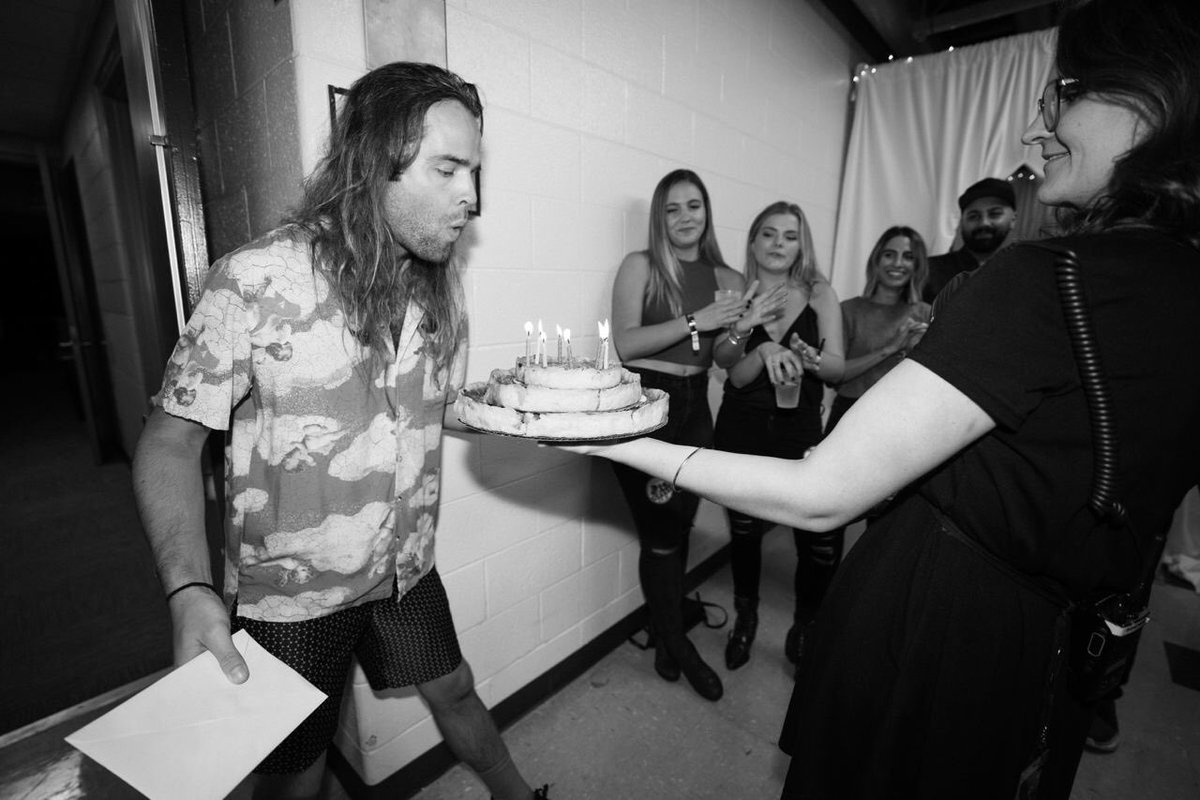 DNCE's tweet photo. HERE’S TO YOU JACK! 🥳 https://t.co/9fT7TaBm2p