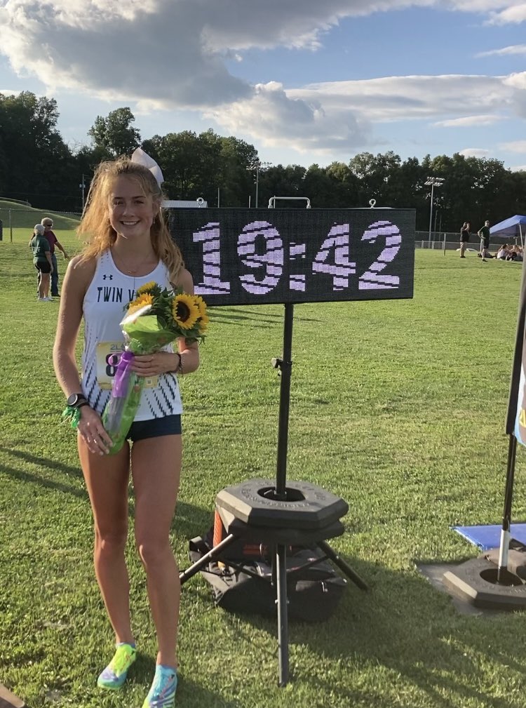 Course record for Laura Posh on Senior Night! <a href="/TVRAIDERS/">Athletic Dept.</a> <a href="/CentralPARunner/">CentralPARunner</a> <a href="/SpotlightBerks/">Spotlight On Berks Sports</a>