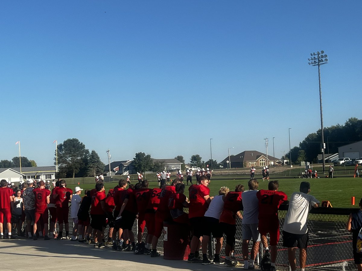 Thanks to the HS team for stopping to watch the MS team! You’ll be teammates one day! #GHV