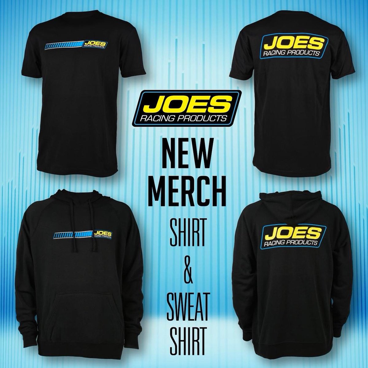 JoesRacing's tweet photo. ALL NEW JOES 2022 Crew design T-Shirt and Sweatshirt are now available in store at @JoesSpeed Shop &amp; online at https://t.co/WnVCzuxDdL!

SHIRT-
https://t.co/0O8RYMIg4b

SWEATSHIRT-
https://t.co/SVKCB2cTmZ https://t.co/3FfuUimcUk