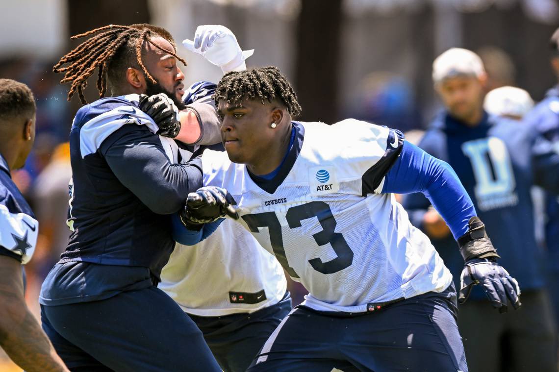 Cowboys rookie Tyler Smith was PFF’s highest graded rookie tackle in week 2 👀