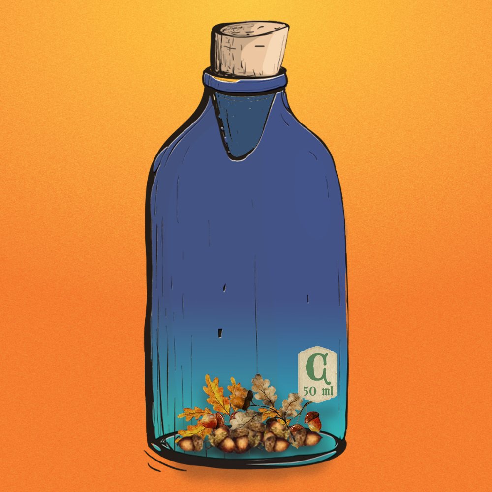 Scent of Solana #739 The "Faint Wilds" and the Scent of "Oak acorn" combined with "Spring Water" in 50 ml NFT Genesis Bottle waiting for his owner at magiceden.io/item-details/6…

#nftartgallery #artoftheday #design #cryptonews #illustration #binance #dart #abstractart #nftartwork