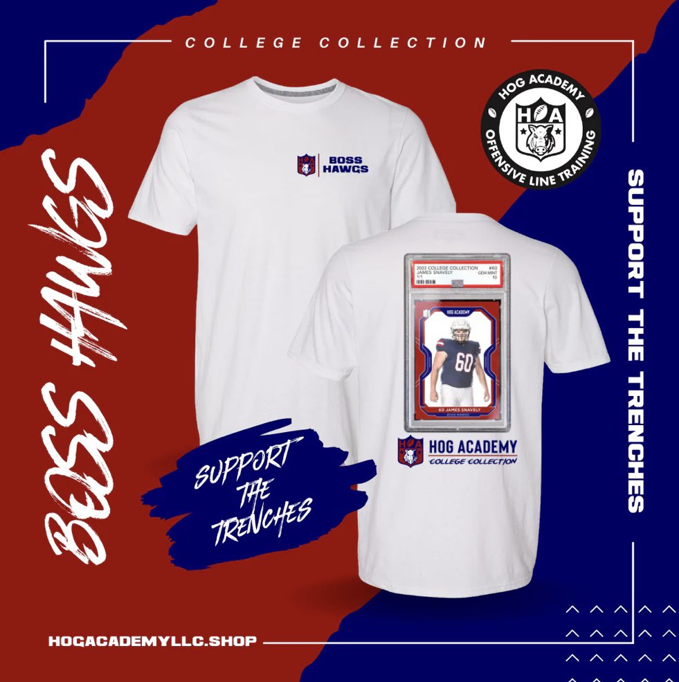 Excited to partner with @hogacademyllc for Year 2 of their exclusive College Collection!

📲 Check it out using the link in my bio! 

hogacademyllc.shop/collections/ri…

#CollegeCollection 
#SupportTheTrenches