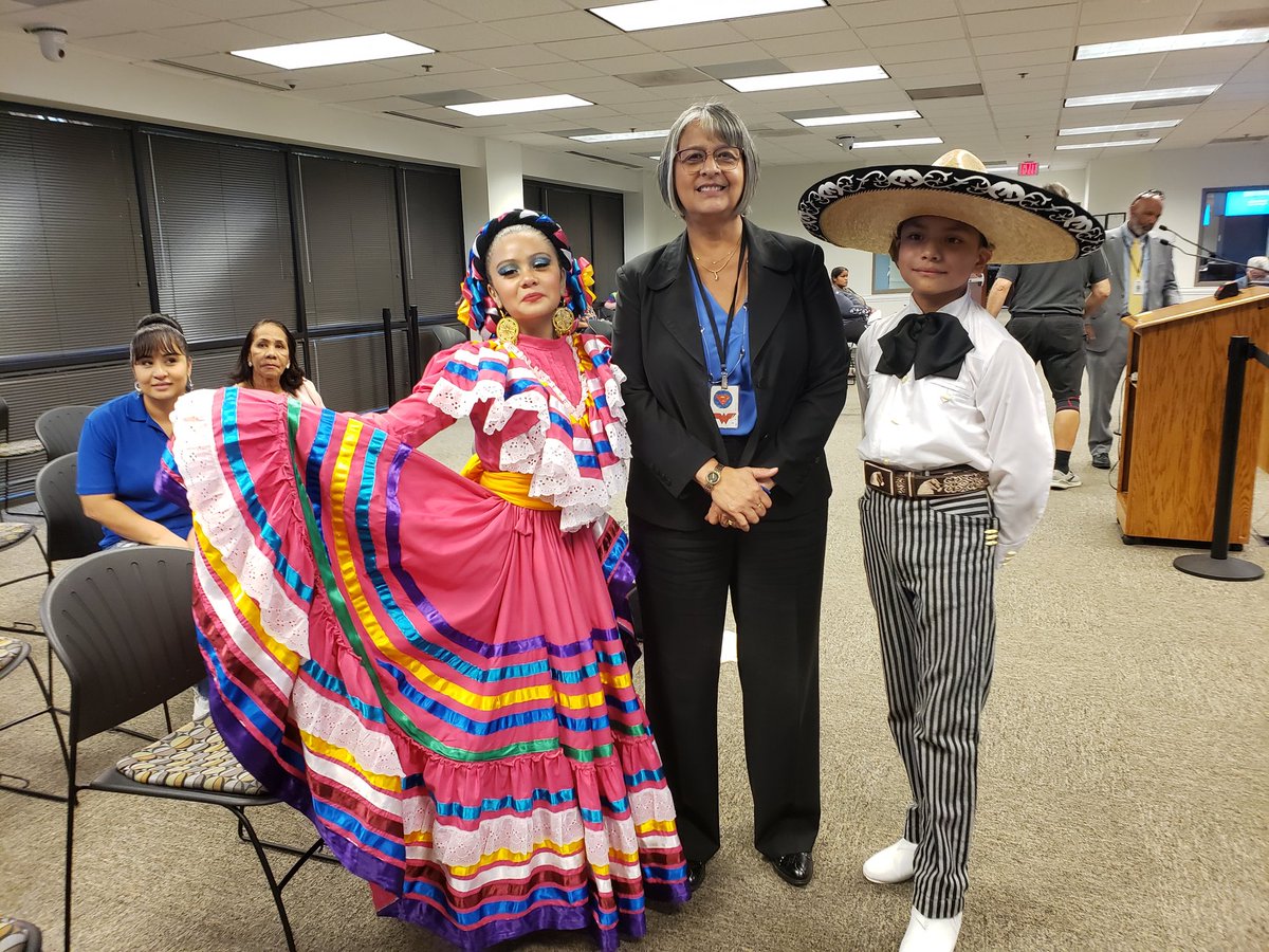 WCPSSEquity's tweet photo. Waiting for Angel Milralrio from Fox ES and Alejandra Torres from Wildwood ES to perform for the School Board to commemorate Hispanic Heritage Month. @WCPSS @WCPSSFACE @RangelMariarosa @wchavis https://t.co/LIqAN9QoL8