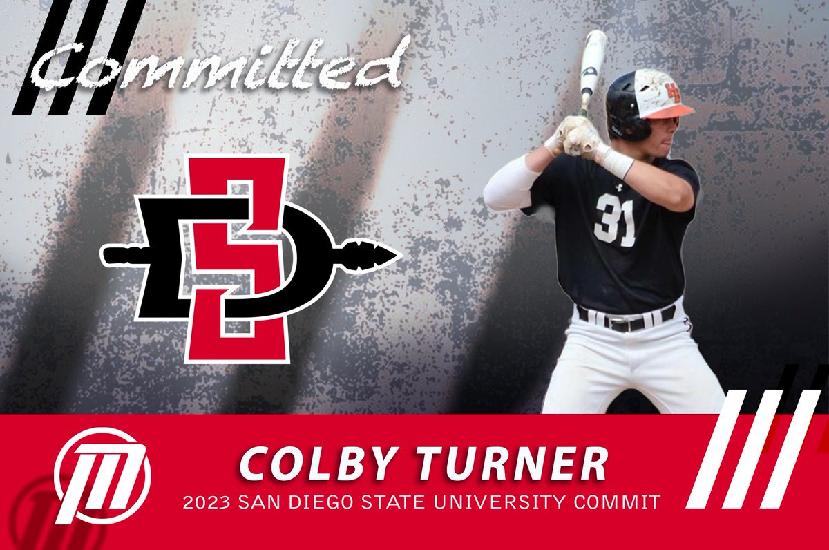 Alpha Baseball SoCal (@alphabaseballsc) on Twitter photo Congratulations to Colby Turner (‘23) on his commitment to San Diego State University! #GoAztecs <a href="/colbyturnn/">Colby Turner</a> <a href="/AztecBaseball/">San Diego State Baseball</a>
#AlphaBoys | #BeAlpha Congratulations to Colby Turner (‘23) on his commitment to San Diego State University! #GoAztecs <a href="/colbyturnn/">Colby Turner</a> <a href="/AztecBaseball/">San Diego State Baseball</a>
#AlphaBoys | #BeAlpha