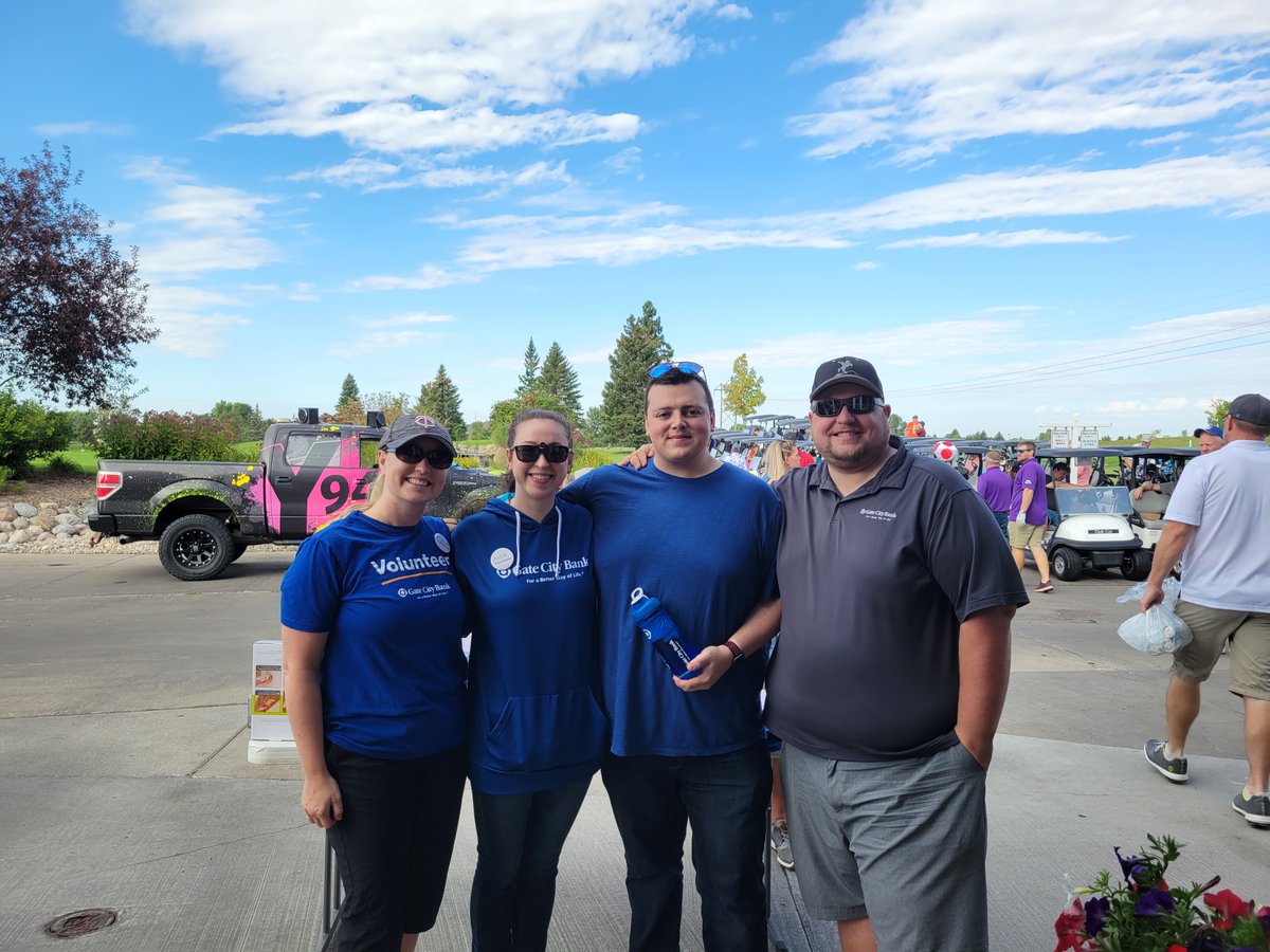 GateCityBank's tweet photo. Simply "putt", our team members are the best!ποΈπ Today, we had a "par-tee" volunteering at the Ausome Golf Scramble put on by North Dakota Autism Center, Inc.!π₯³β³
#GateCityBank #Volunteerism #ForaBetterWayofLife #MakeaDifference https://t.co/YU9cQwjX0A