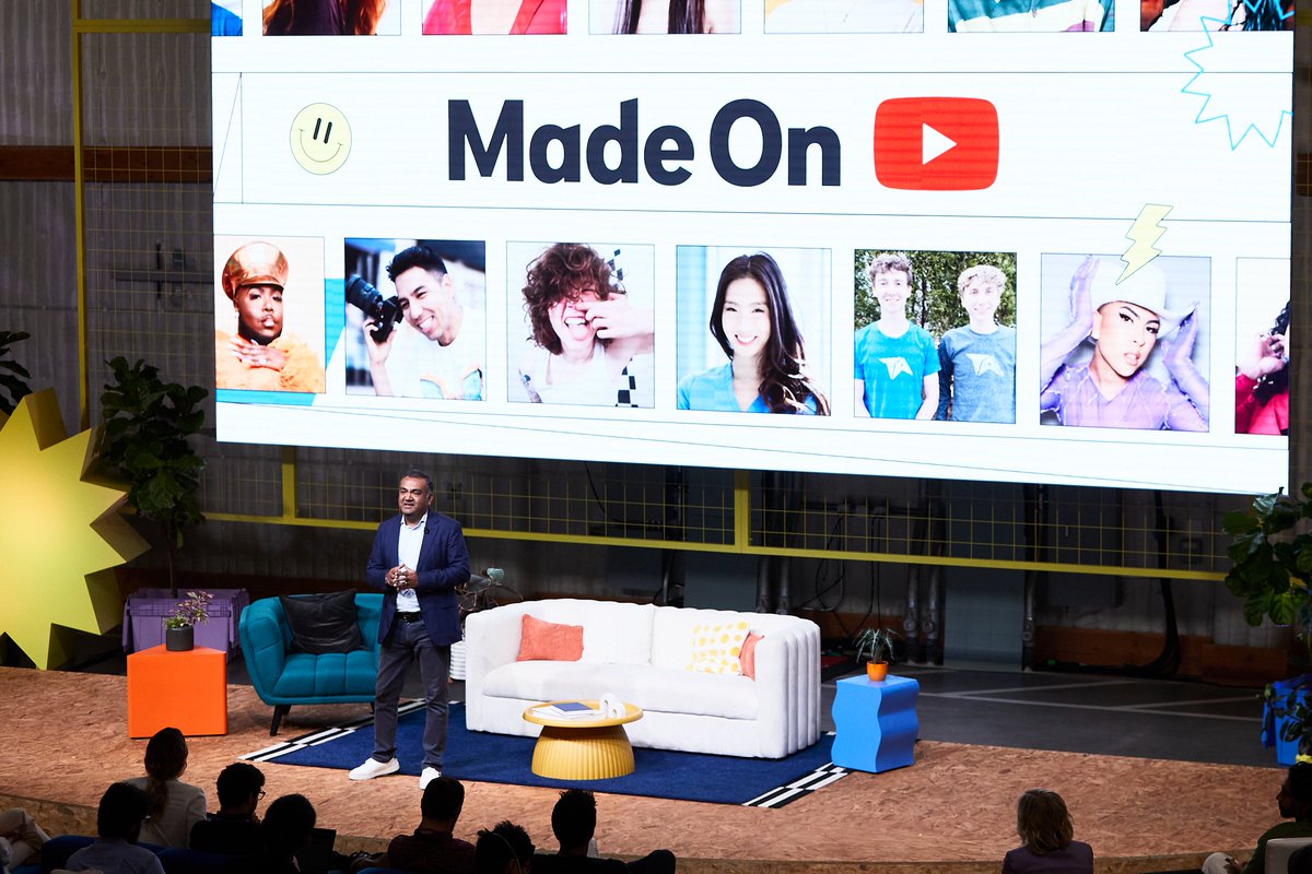 nealmohan's tweet photo. Big news from @YouTube today! 15 yrs ago, we changed how creators could be rewarded by launching our YouTube Partnership Program (YPP). It's been an incredible partnership: Over the past three years, we’ve paid creators, artists and media companies over $50B. (1/6) https://t.co/oInYWUCk23