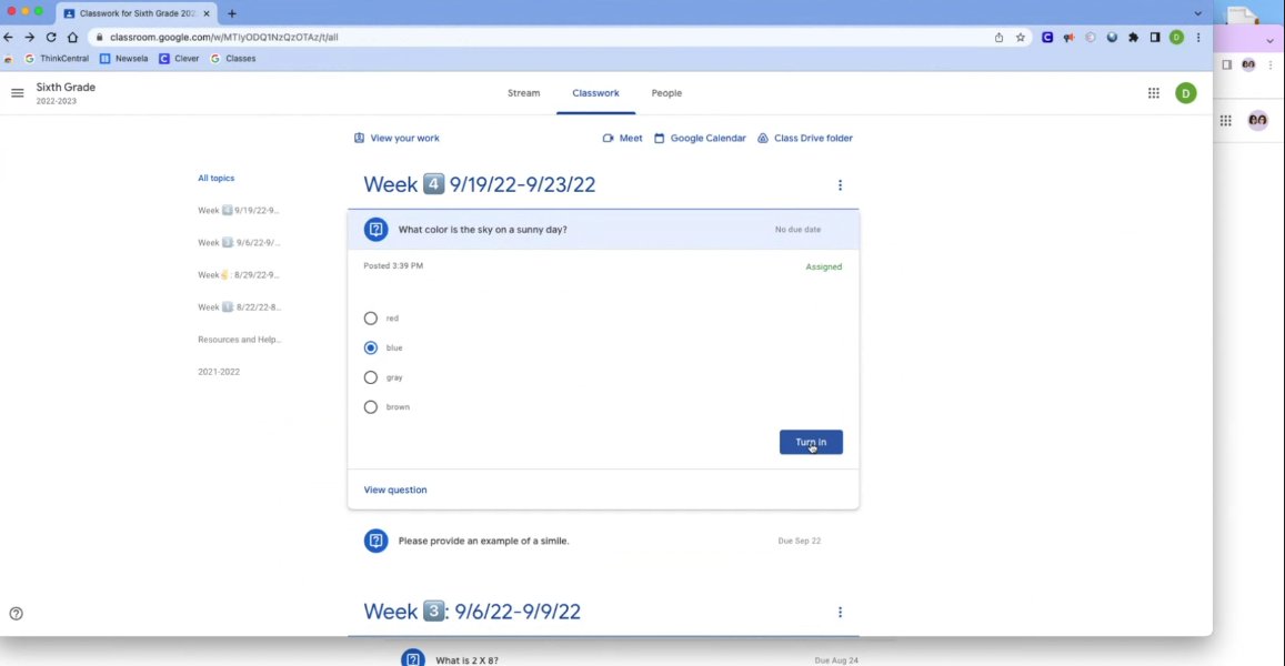#TechTuesday is our fav day! #GoogleClassroom Ask a Question feature can be used for #exitticket, #Checkforunderstanding, #SEL✔️and more! <a href="/LynwoodSchools/">Lynwood Unified School District</a> Ts, don't #FOMO next Tues as we focus on #originalityreports! #wearelusddigital  #10minutetechtip @Sandra_LMU <a href="/kab_graham/">Kathleen</a>