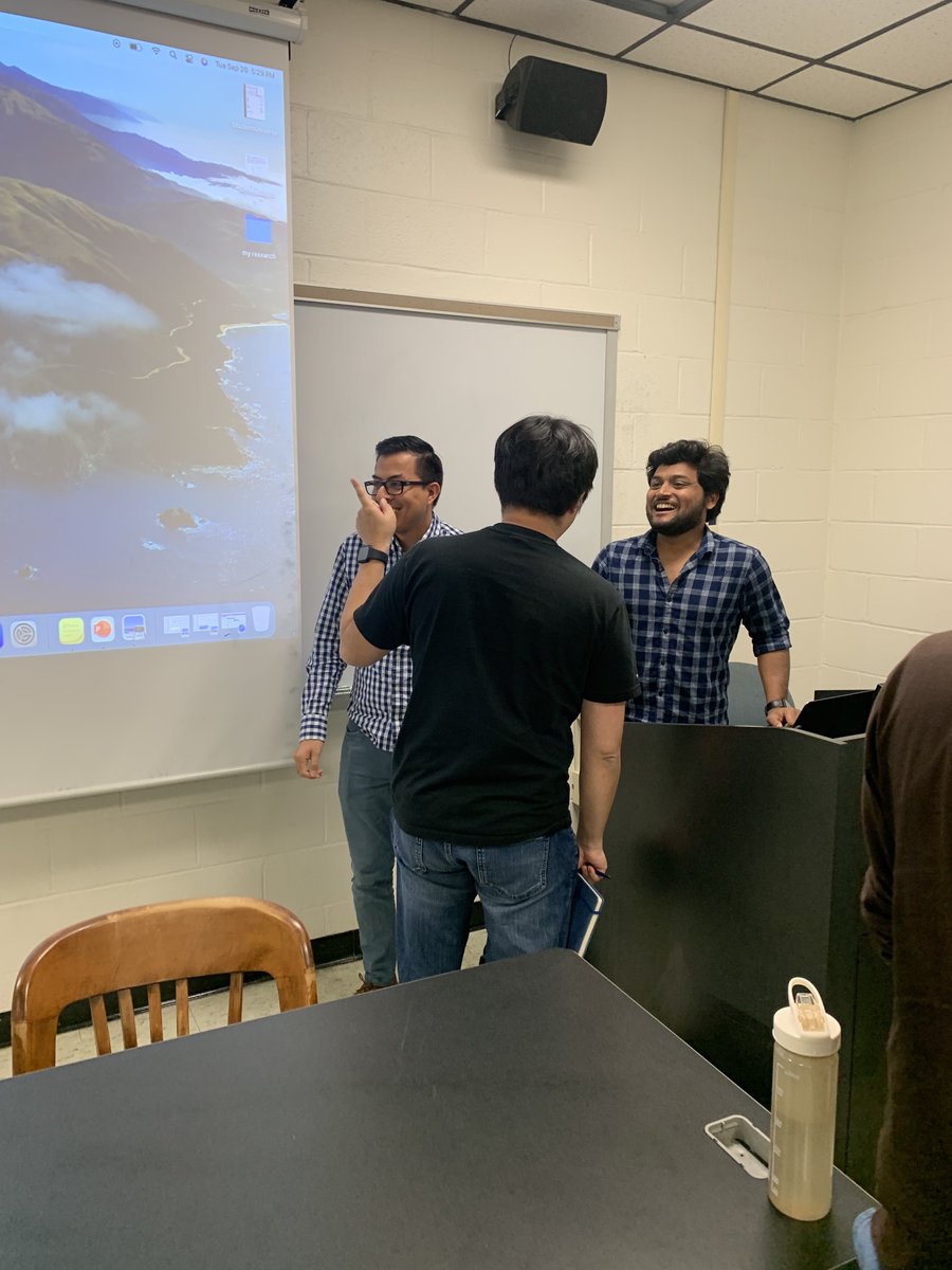 Garcia-Lopez Laboratory (@vglopezlab) on Twitter photo Congrats to one of our grad students, <a href="/dawn_soumya/">Soumya Kanti Dawn</a>, for giving a SPECTACULAR presentation for his literature talk on #molecularmotors ⚙️ Great job Soumya! Congrats to one of our grad students, <a href="/dawn_soumya/">Soumya Kanti Dawn</a>, for giving a SPECTACULAR presentation for his literature talk on #molecularmotors ⚙️ Great job Soumya!