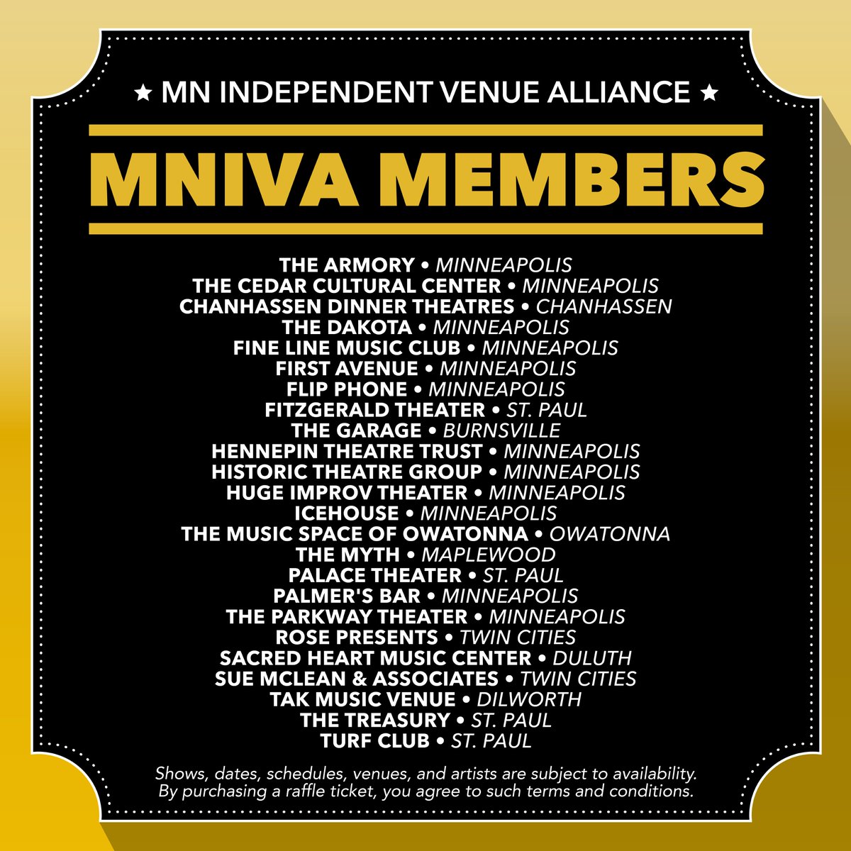 MNIVA | #SaveMNStages tweet media