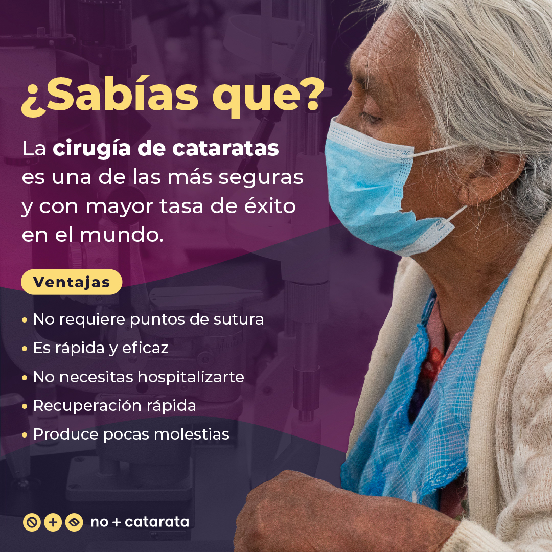 De acuerdo con la OMS, las cataratas son responsables del 51% de los casos de ceguera reversible en el mundo 🌎 Afortunadamente es uno de los procedimientos quirúrgicos con las tasas de éxito más altas #HospitalApec #APEC #NoMásCatarata