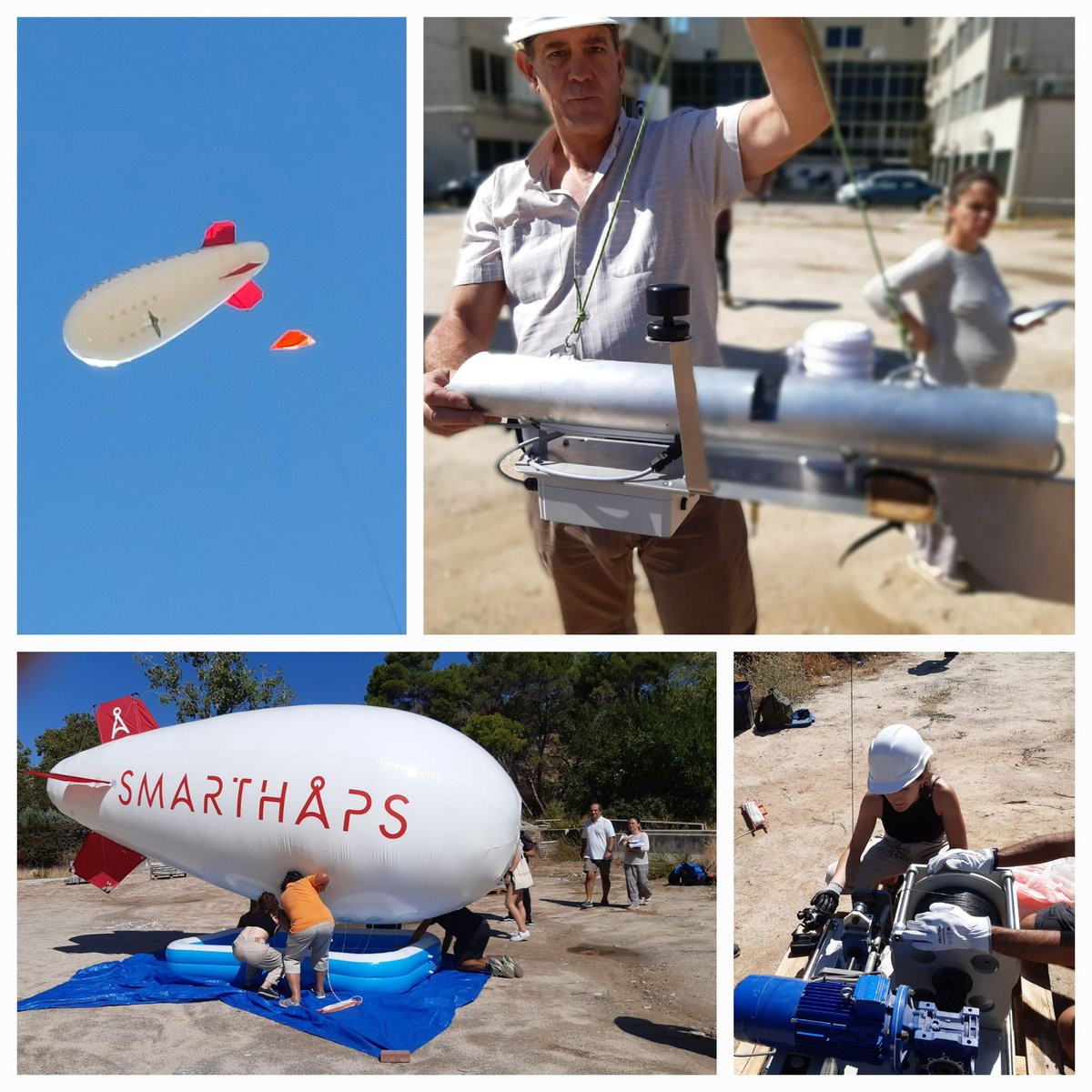 📢🇦🇶 ✌️2° vuelo globo✌️ #CampañaBYERS2023 en <a href="/UAM_Madrid/">UAM Autónoma Madrid</a> Hoy probamos new MicroAirColector  <a href="/microairpolar/">microairpolar</a>+<a href="/Segainvex/">SEGAINVEX</a>, anemo <a href="/CalypsoInstrum1/">Calypso Instruments</a>, sensor T+HR+P <a href="/BlueMaestroNews/">BlueMaestro</a>, cascos seguridad, base de tierra, protocolos <a href="/smartHAPS/">smartHAPS</a>... Y al equipo de operarios que iremos a 🇦🇶🙌🙌🙌