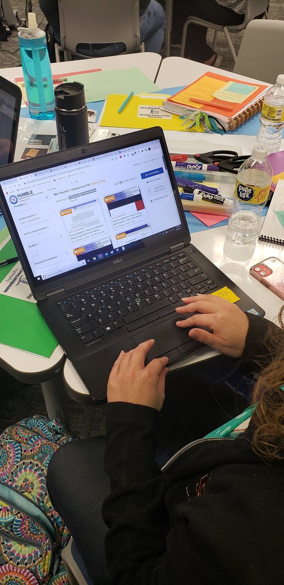Our goal today was Lesson Elevation. I modeled a new strategy and ICs designed lessons that included our new strategy using Learning Explorer. 
#DoingSocialStudiesDaily
<a href="/HumbleISD_PL/">Humble ISD PL</a>