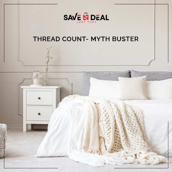 SaveNDeal1's tweet photo. People usually think the higher the thread count, the better the material and the softer the bed sheet. However, the quality of the thread matters, not the quantity. Don’t get tricked and study the length of the fiber/thread before purchasing your bedsheets! https://t.co/xClQ8qvVZL